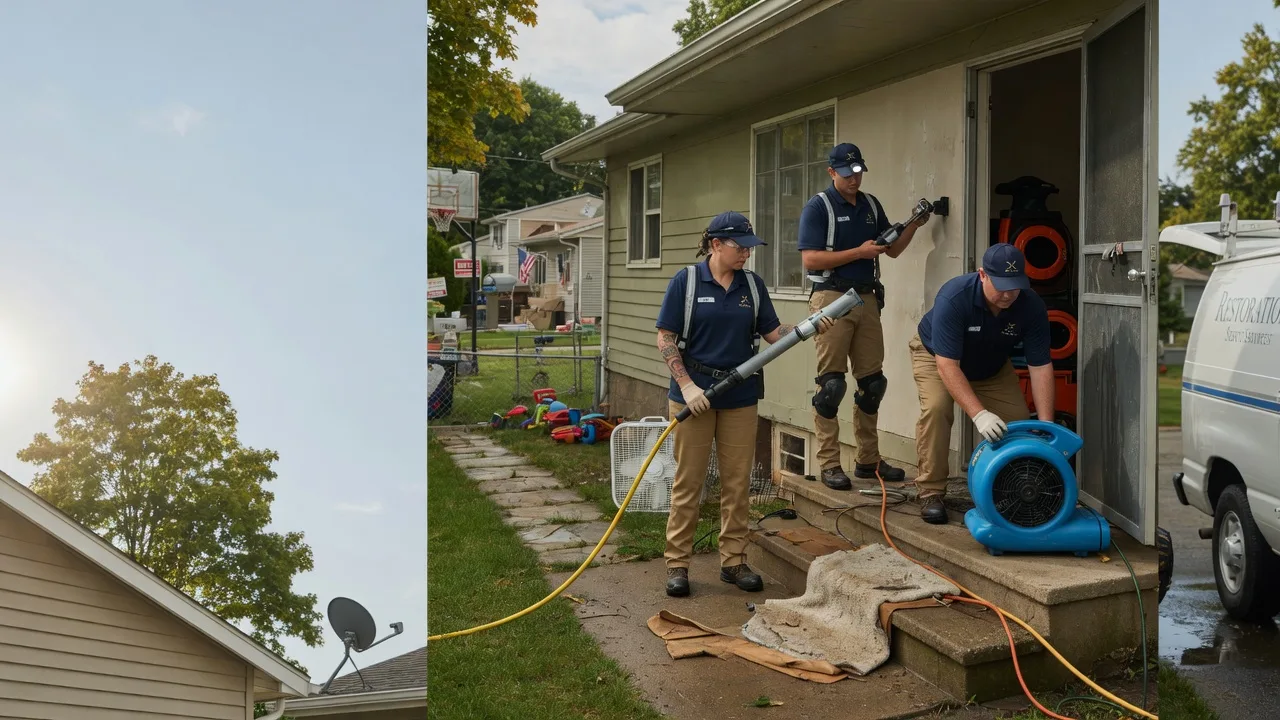 Crawl Space Water Removal in New Bedford, PA near me